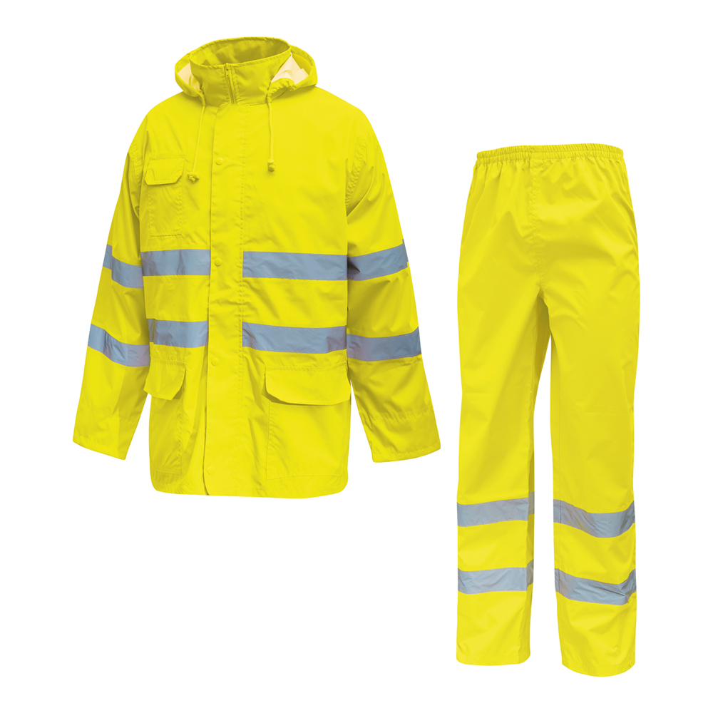 Completo Alta Visibilità Hi-Light Cover Yellow Fluo U-POWER - Taglia S