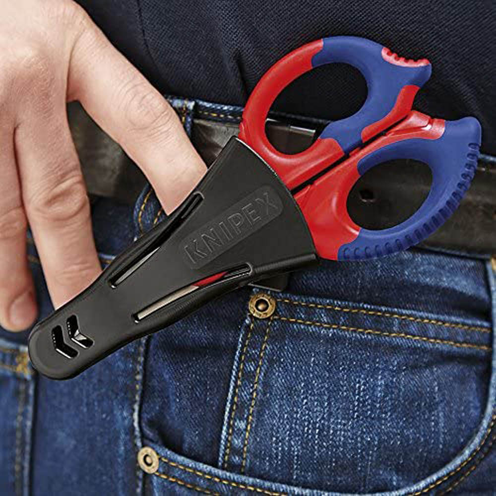 Forbici per Elettricisti in Acciaio 155mm KNIPEX