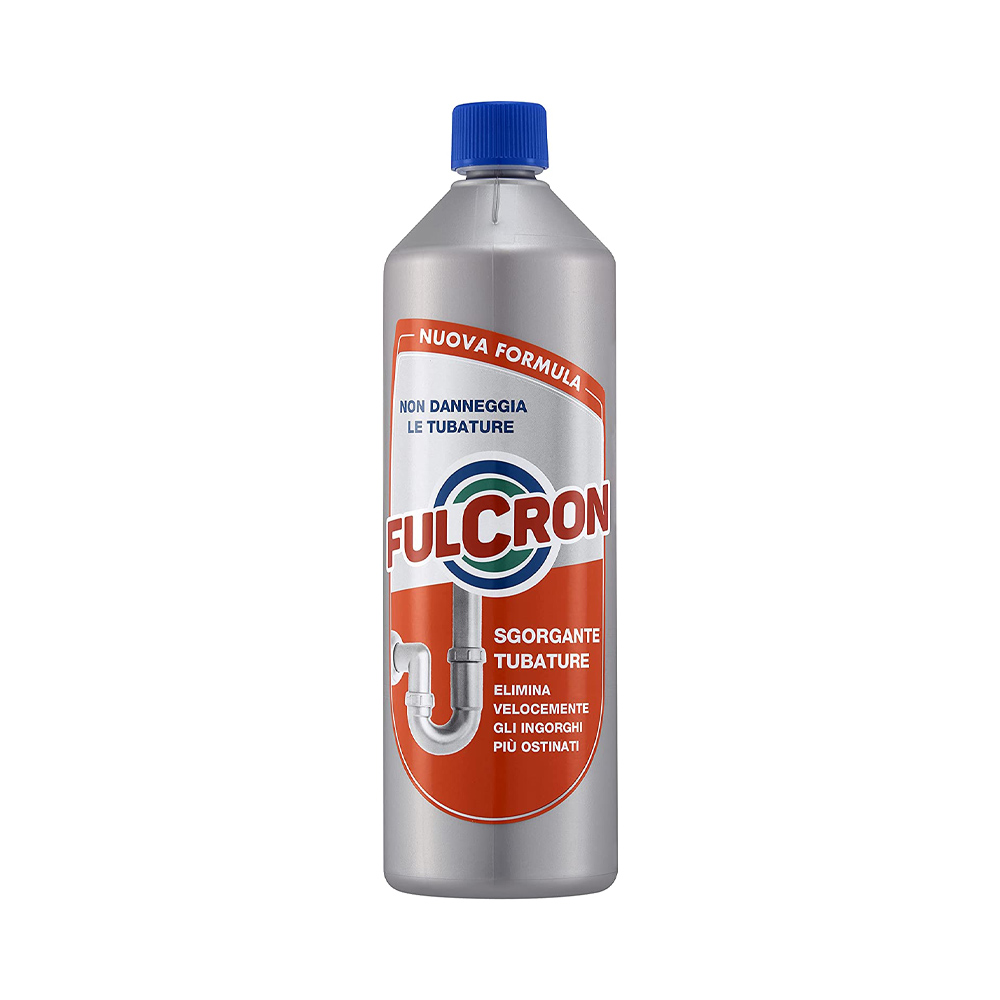 Sgorgante tubature 1 lt fulcron - disotturante per bagno e cucina.