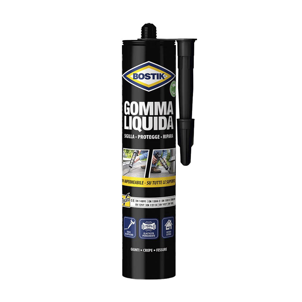 Impermeabilizzante Gomma Liquida 310 gr BOSTIK - Sigilla, Protegge, Ripara