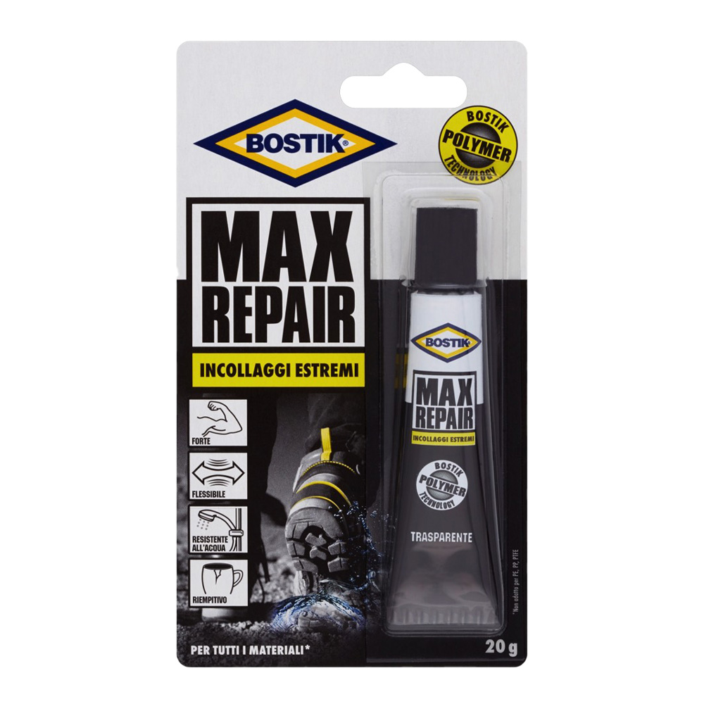 Adesivo universale Forte ed Elastico Max Repair Extreme BOSTIK 20 g