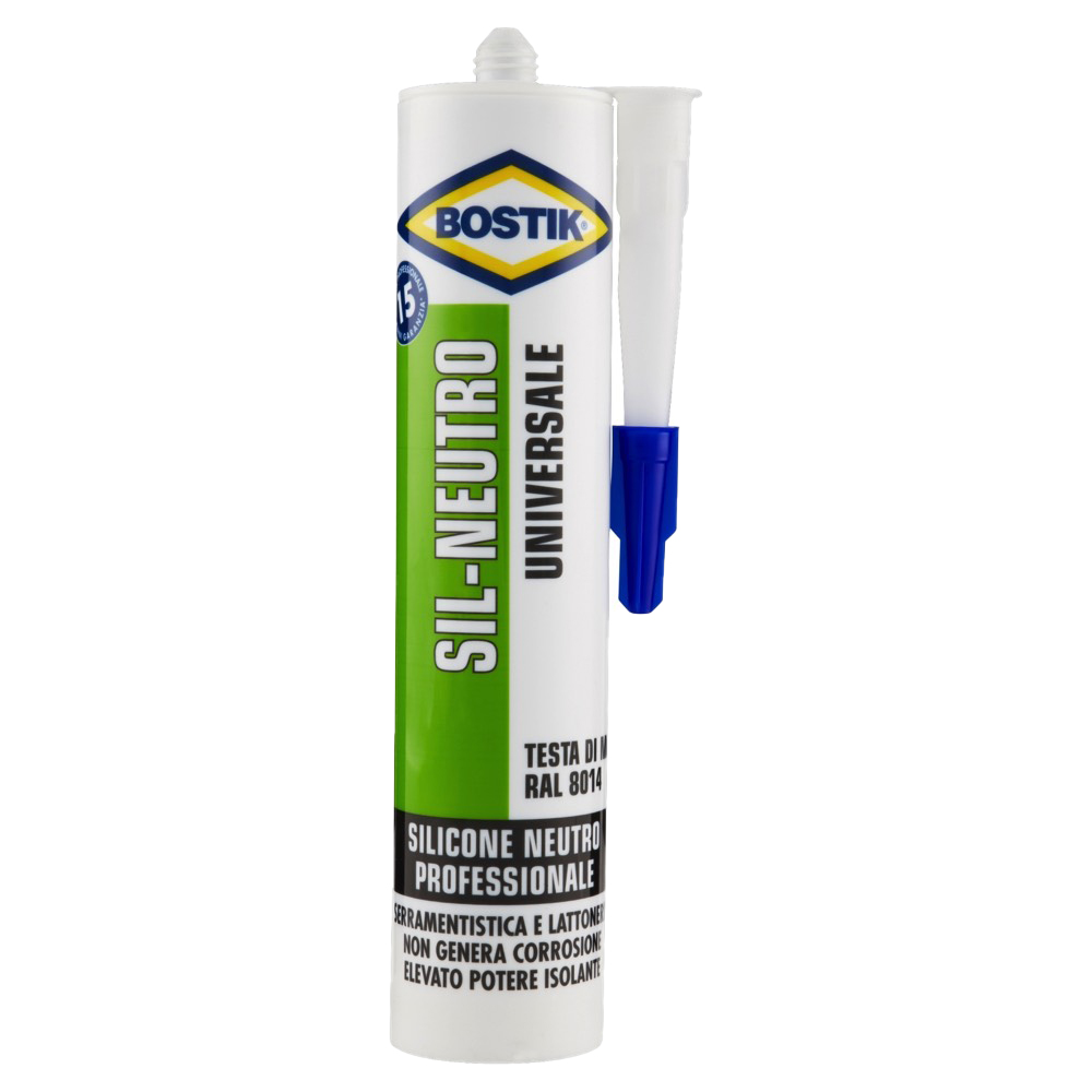 Silicone Neutro Testa di Moro SIL-Neutro BOSTIK 300 ml