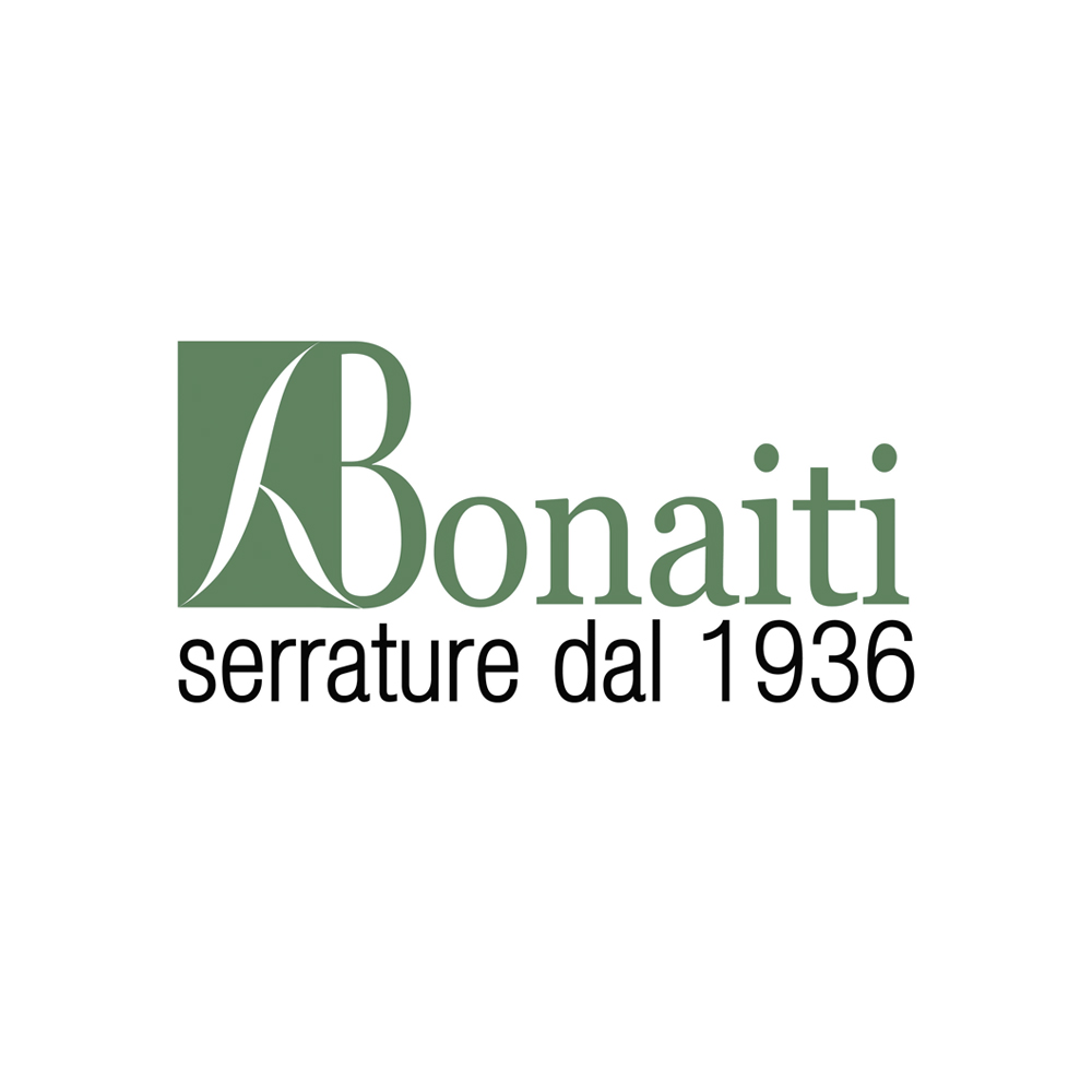x5 Serratura Patent B-Split Cromato BONAITI 5 pz - Scrocco Centrale Reversibile