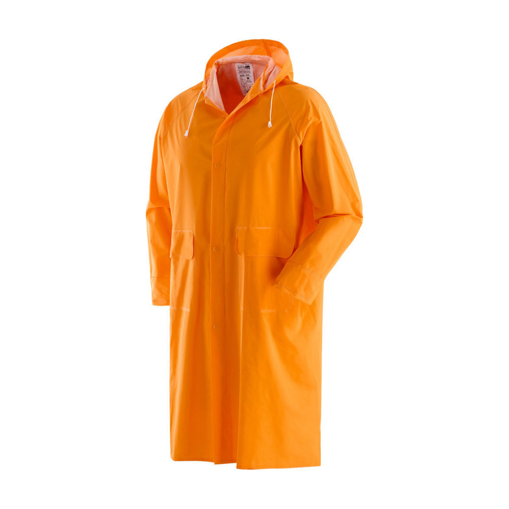Cappotto impermeabile antistrappo taglia xl ferwork - arancio .
