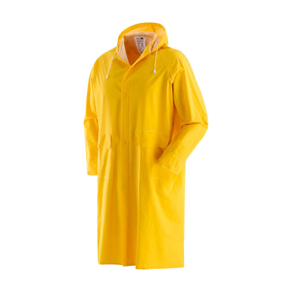 Cappotto impermeabile antistrappo pluvio taglia l ferwork - giallo.
