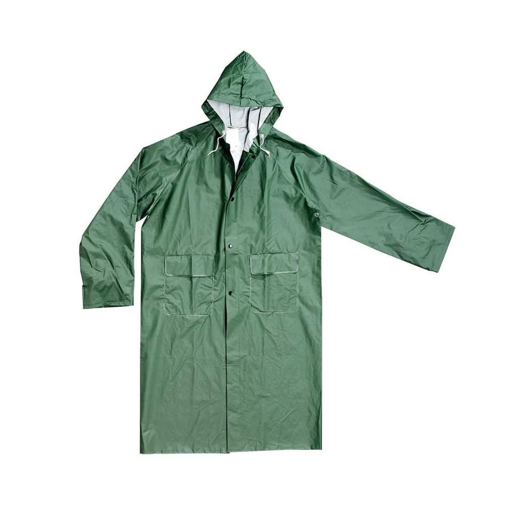 Cappotto impermeabile antistrappo pluvio taglia xxl ferwork - verde.