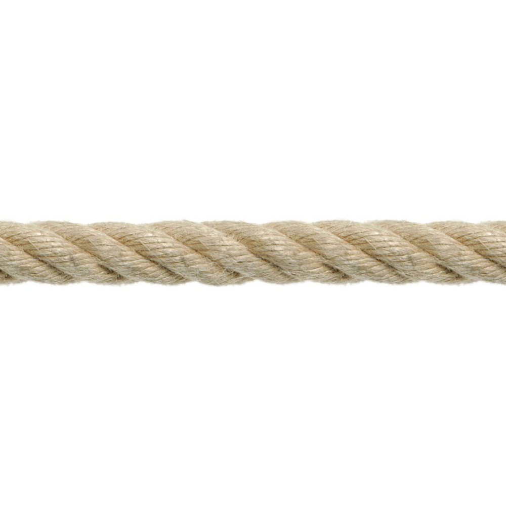 Corda Ritorta in Canapa 6 mm FERWORK - Vendita al Metro Lineare