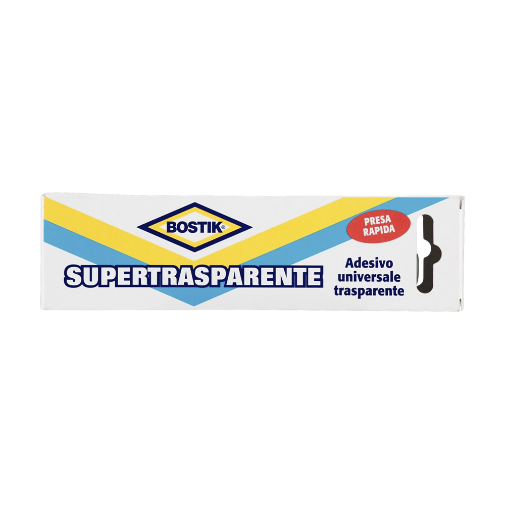 Colla a contatto supertrasparente 50 gr bostik - plastica, pelle, legno e cuoio.