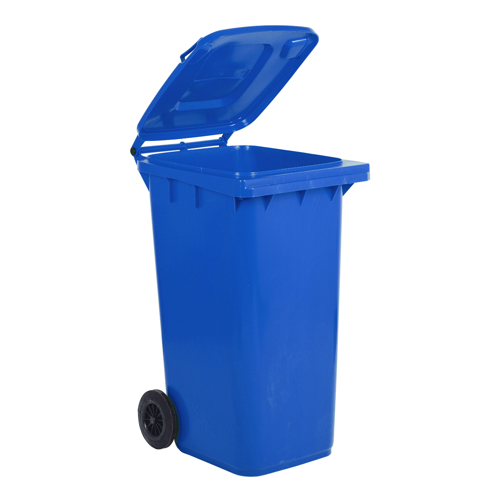 Secchio Pattumiera con Ruote 120 LT FERLIVING - Blu
