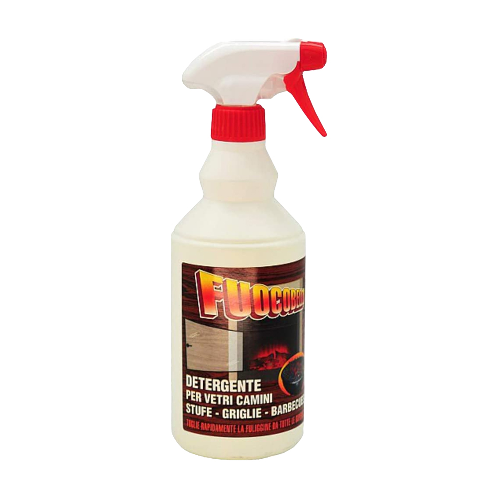 Detergente per Stufe e Camini 750 ml Fuocobello - Rimuove Sporco e Fuliggine