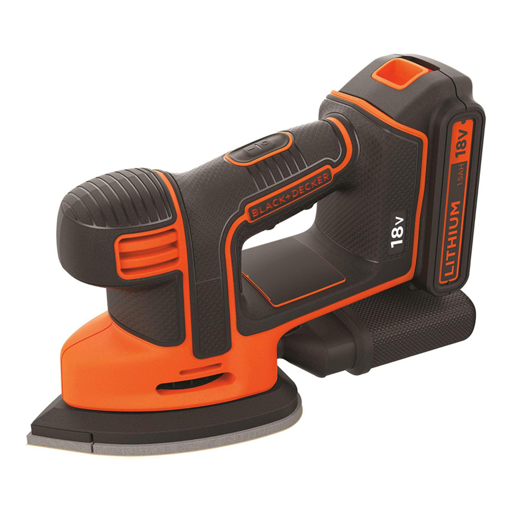 SET Trapano e Levigatrice 18V 1.5Ah - con 1 Batteria, Caricatore e Borsa