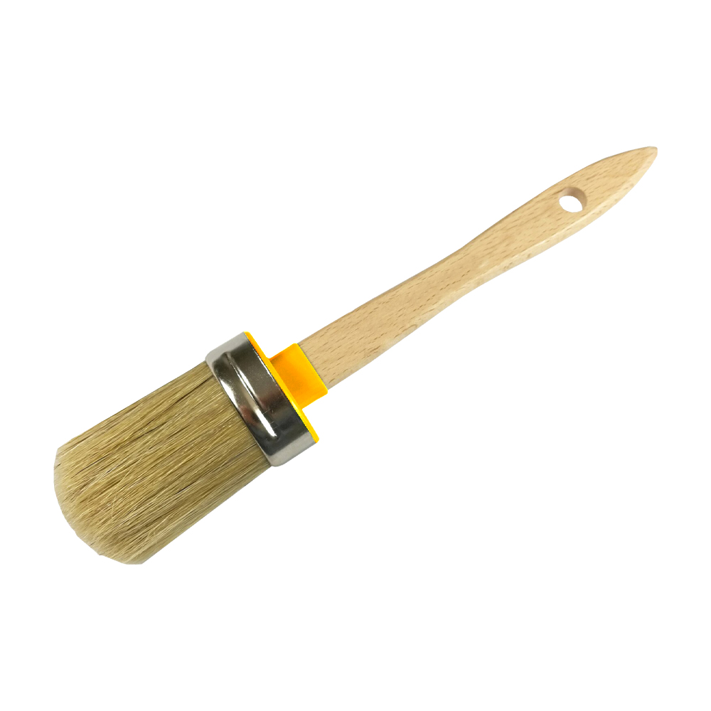 Pennello ovalino setola bionda lunga italrulli s.120 - misura 14.