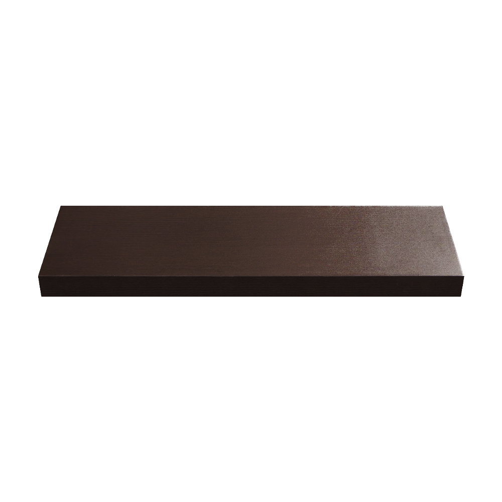 Mensola Squadrata in Legno FERLIVING - Noce 100x50x1,8 cm