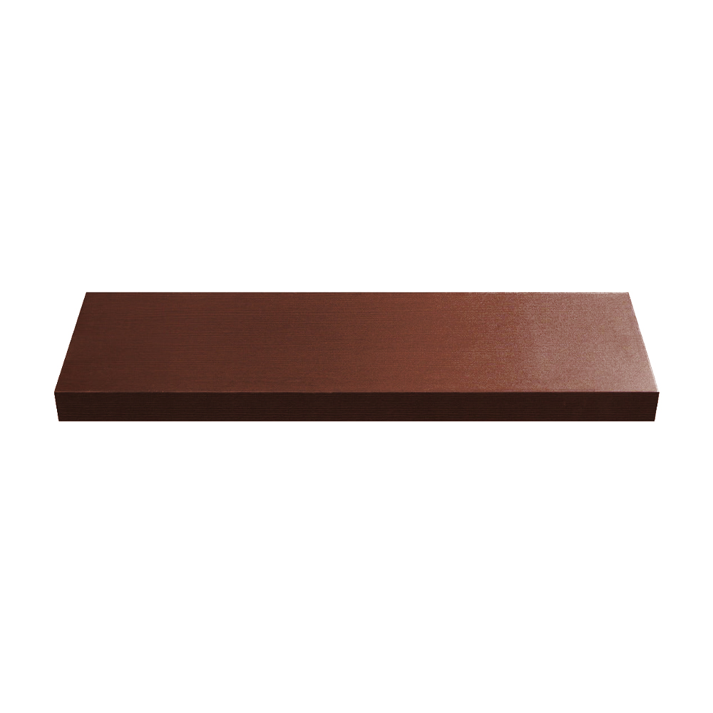 Mensola Squadrata in Legno FERLIVING - Ciliegio 60x20x1,8 cm