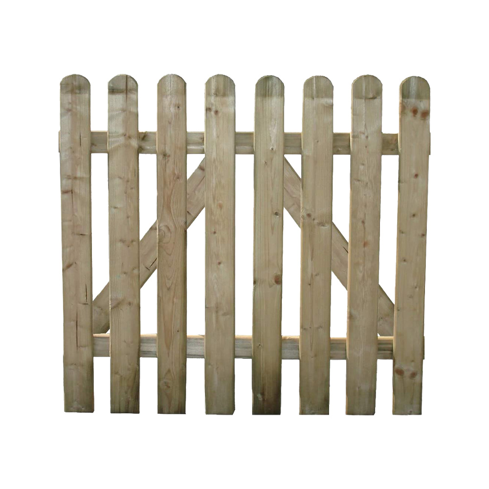 Cancello per Steccato Polly in Legno di Pino FERLIVING 100x100h cm