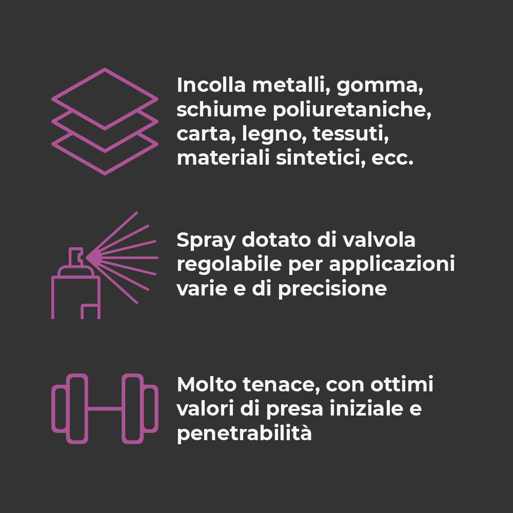 Colla Multiuso Professionale NA92 MULTICOLLA 400 ml - Valvola Regolabile