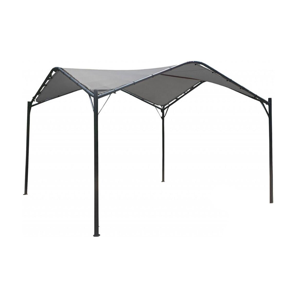 Gazebo Onda in Acciaio e Poliestere 350x350 cm FERLIVING - Grigio