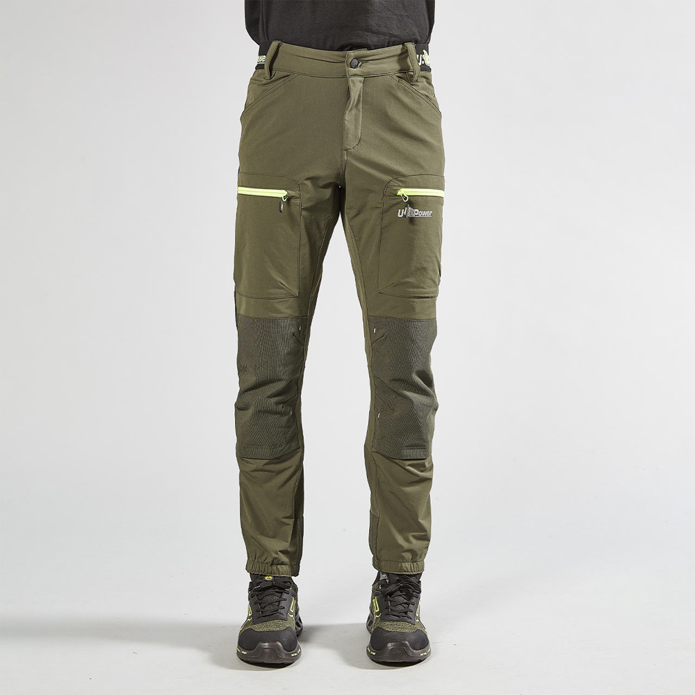 Pantaloni da Lavoro U-Supremacy Horizon Dark Green U-POWER - Taglia L