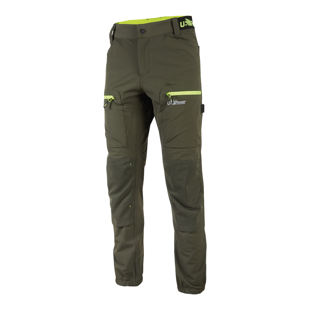 Pantaloni da Lavoro U-Supremacy Horizon Dark Green U-POWER - Taglia L