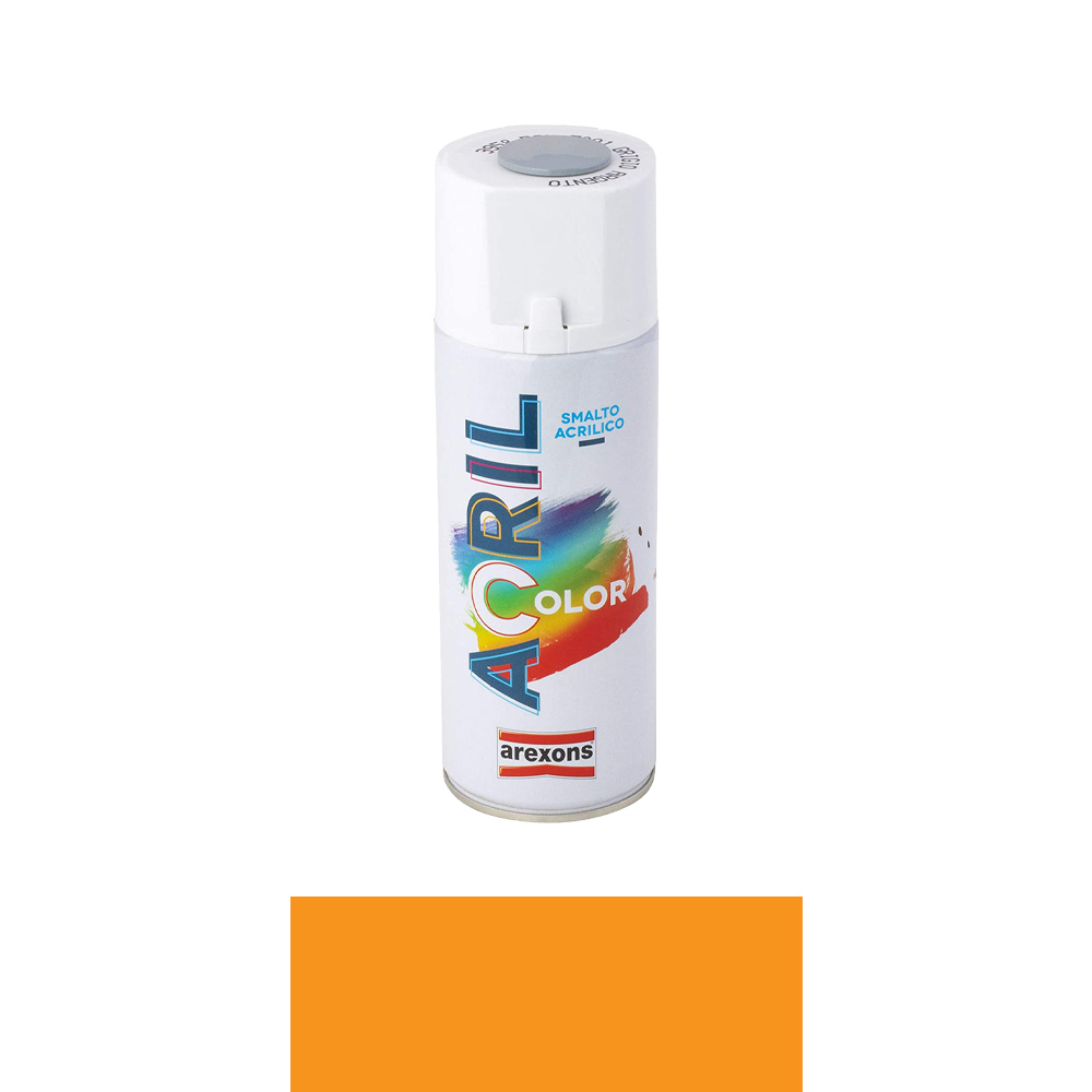 Smalto spray acril color arexons 400 ml - giallo cromo ral 1007.