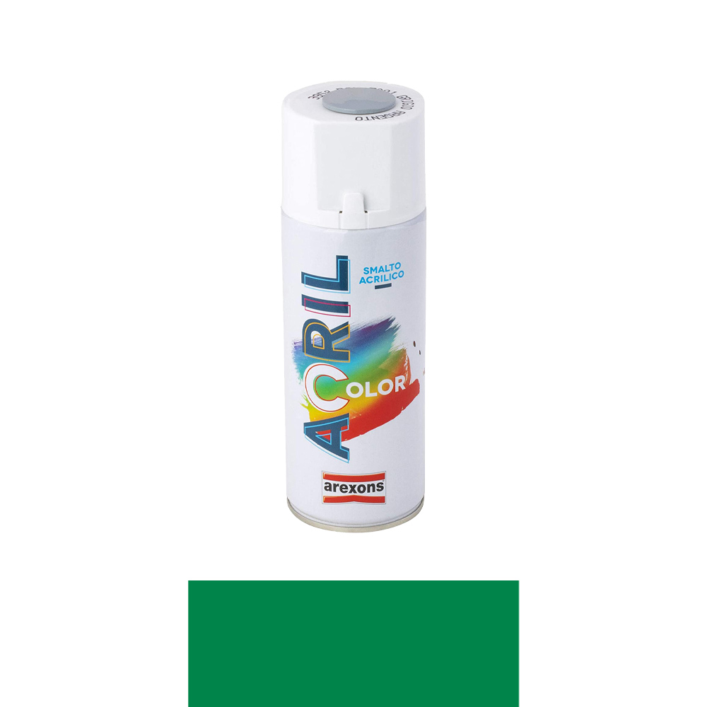 Smalto spray acril color arexons 400 ml - verde menta ral 6029.