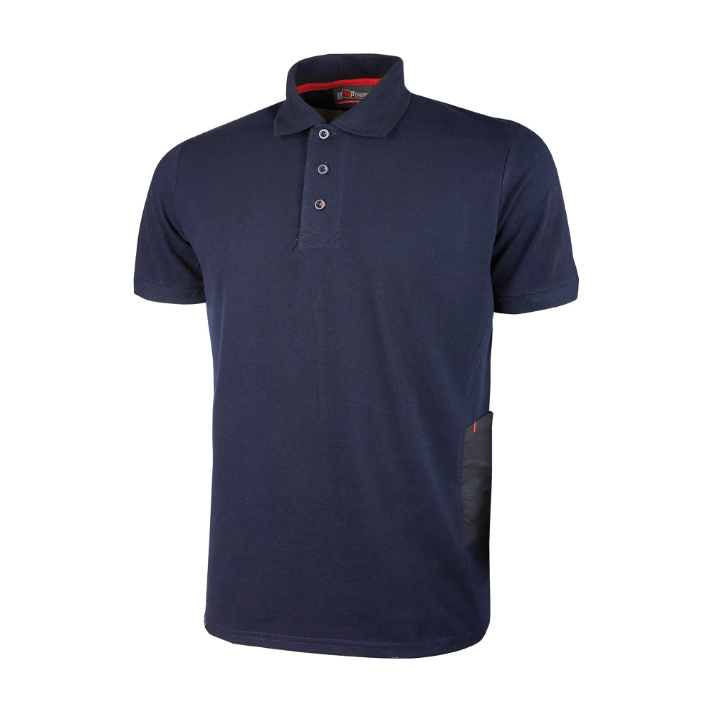 Polo Maniche Corte Enjoy Gap Deep Blue U-POWER - Taglia XL