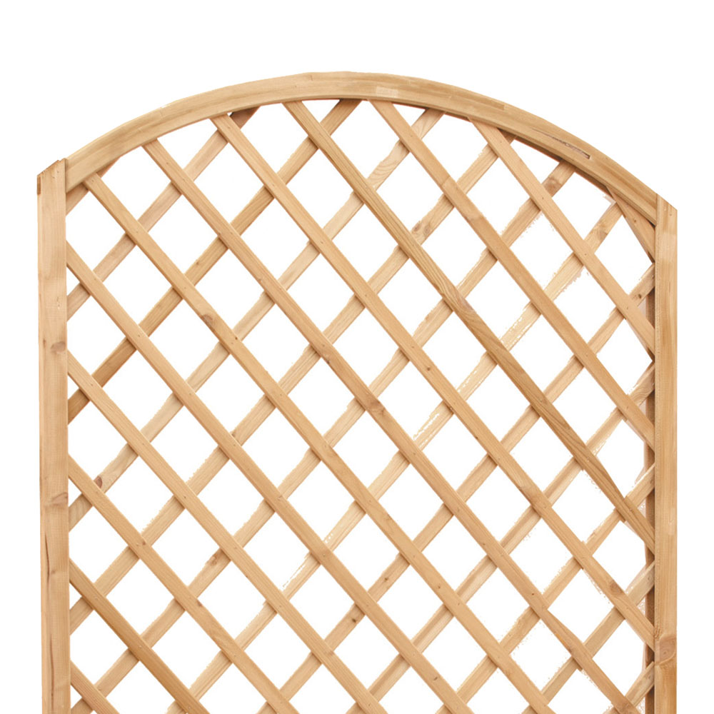 Pannello Grigliato in Legno di Pino con Arco FERLIVING - 120x180h cm