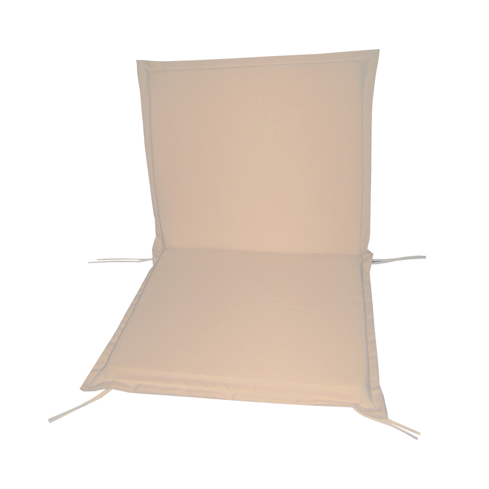 Cuscino per panca monoposto summer ecru ferliving 96x53x5 cm.