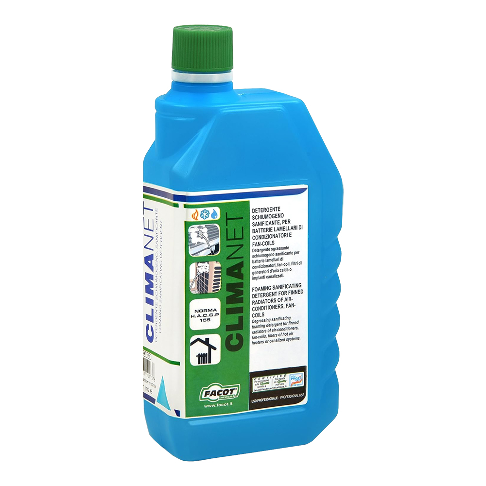 Detergente Schiumogeno Igienizzante Climanet 1 Kg FACOT - Azione Batteriostatica