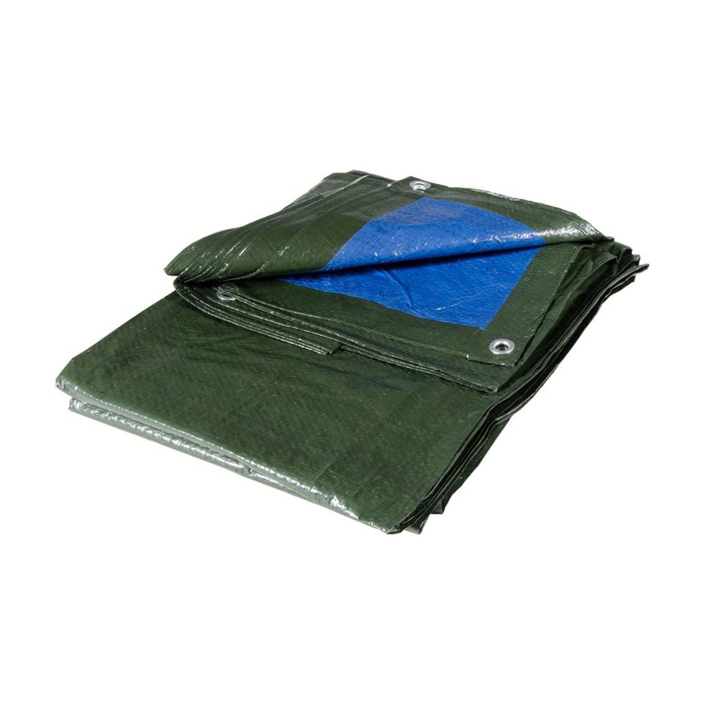 Telo copritutto impermeabile leggero 3x2 mt verde - occhielli in alluminio.