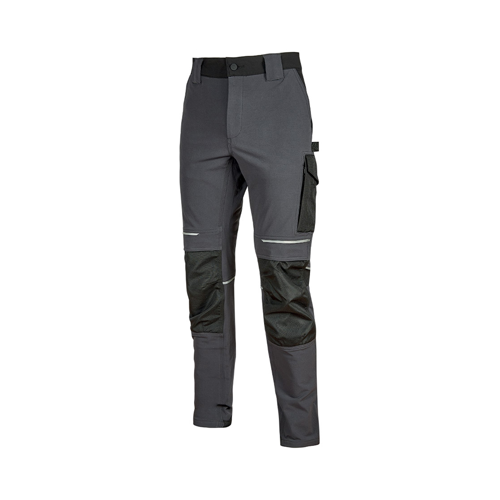 Pantalone da lavoro performance atom asphalt grey u-power - taglia m.