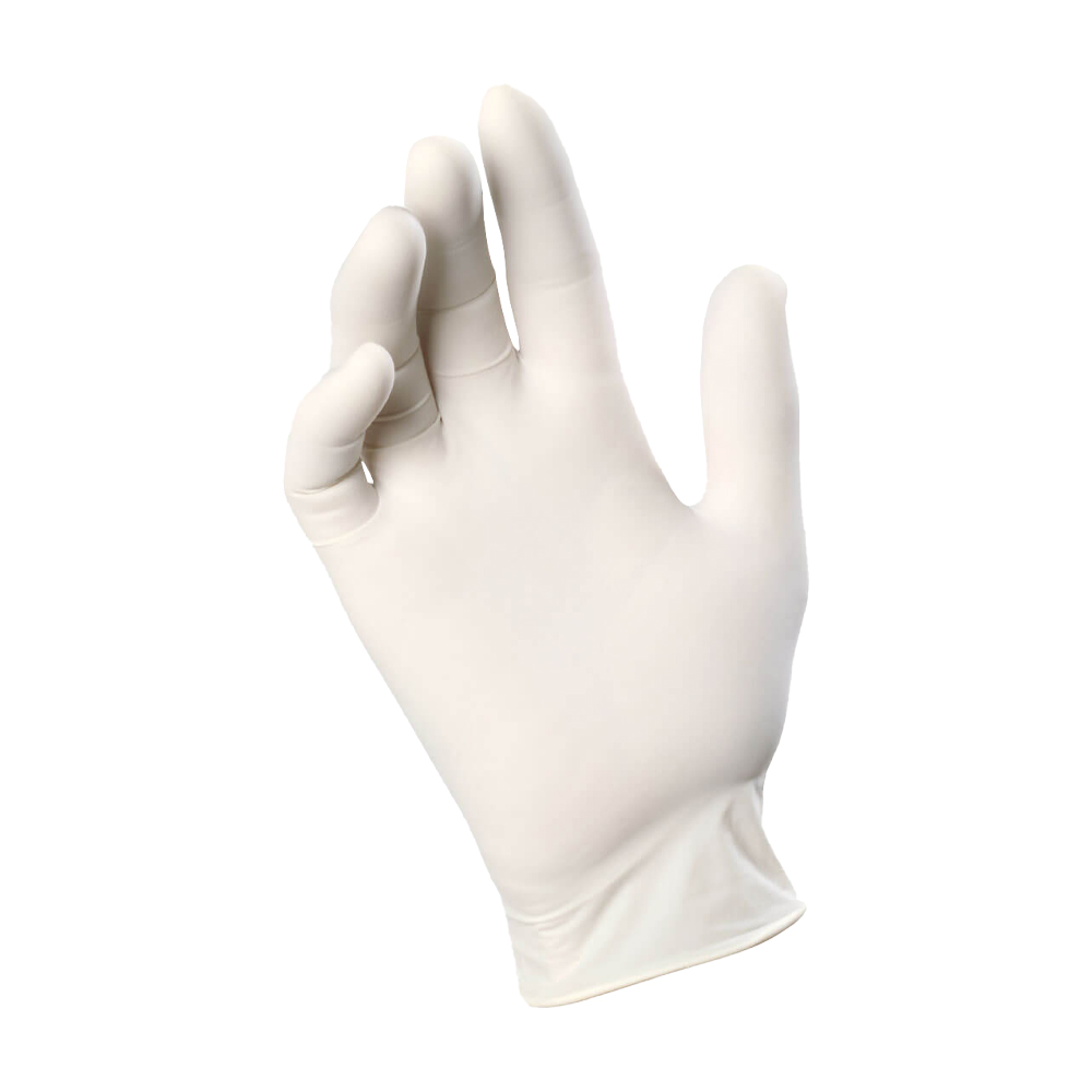 Guanti in Lattice Spessorati e Lubrificati 0,07 mm Tg.XL Bianco FERWORK - 100 Pz