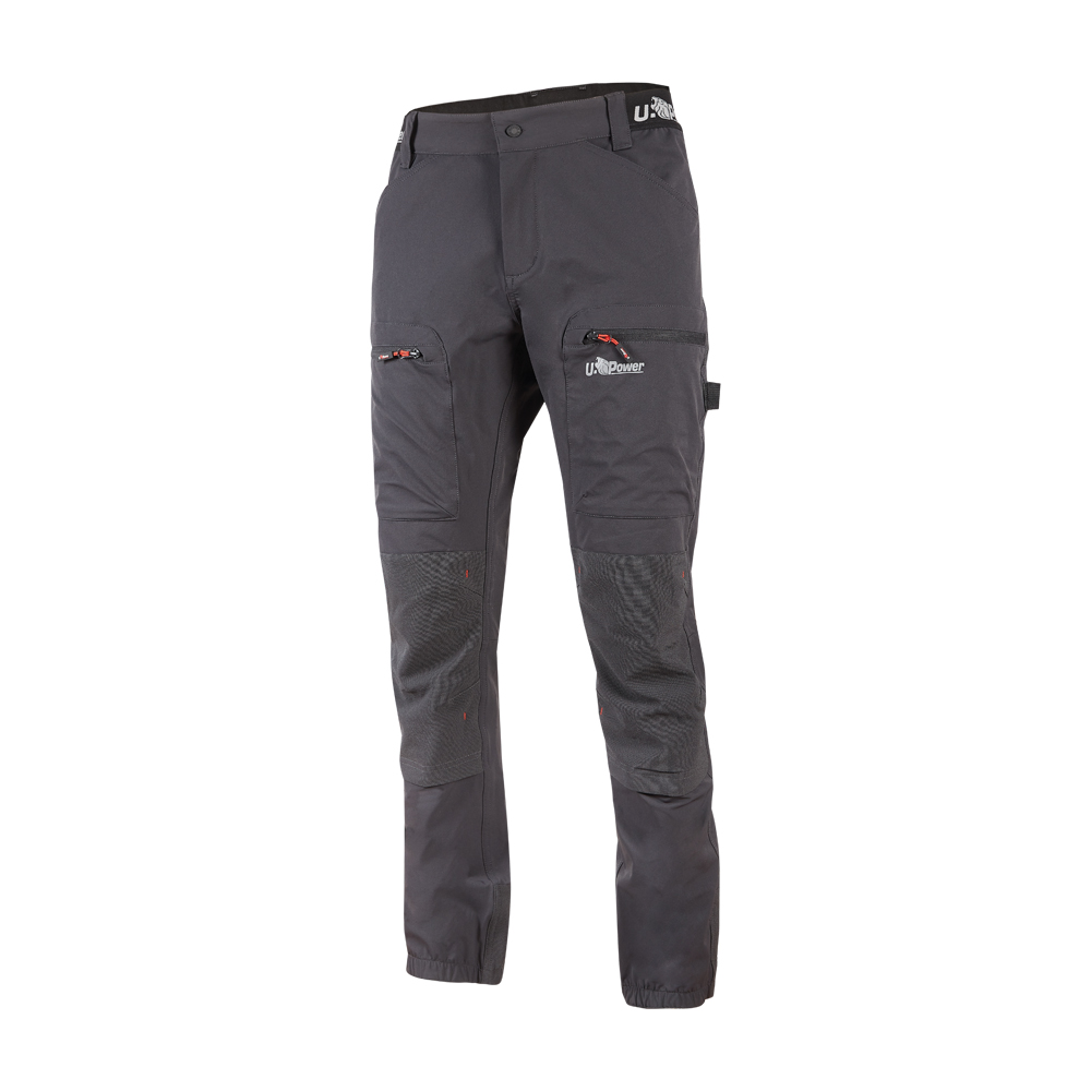 Pantaloni da Lavoro U-Supremacy Horizon Asphalt Grey U-POWER - Taglia S