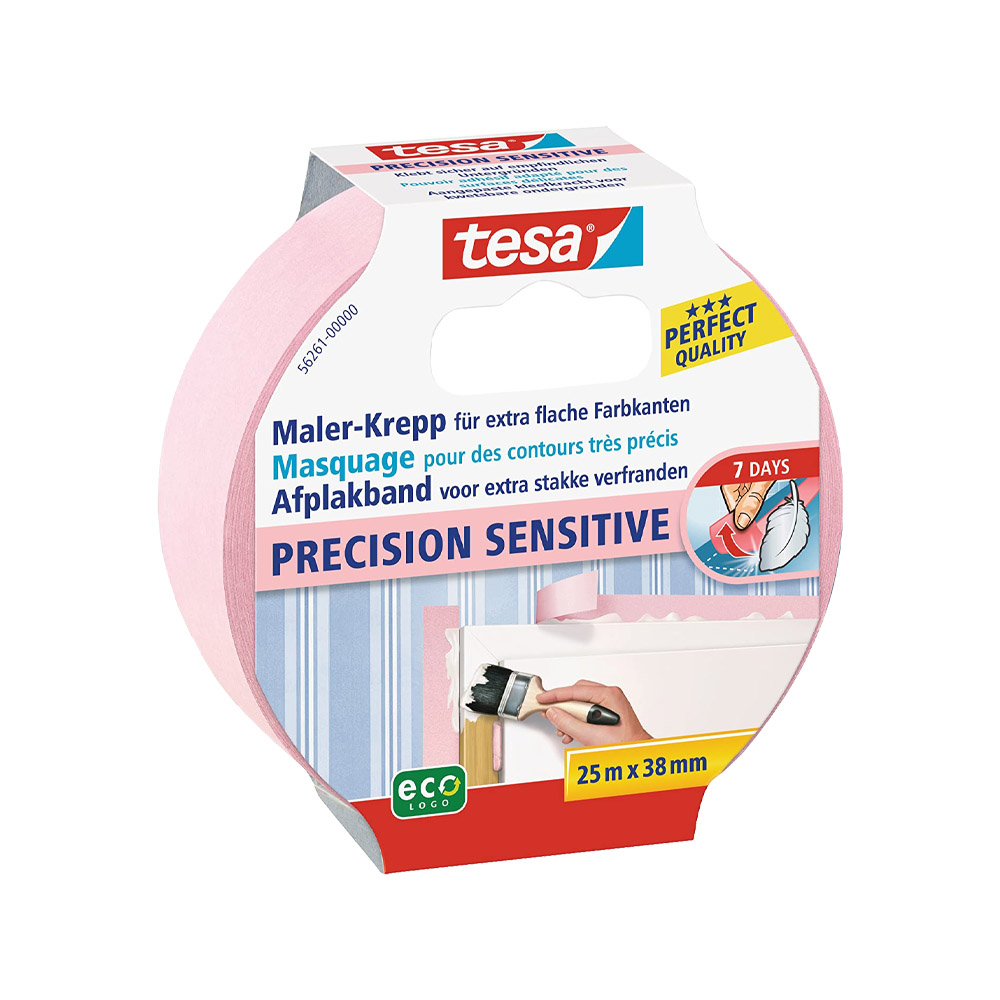 Nastro Maschera Professional Rosa TESA 50 mt x 38 mm