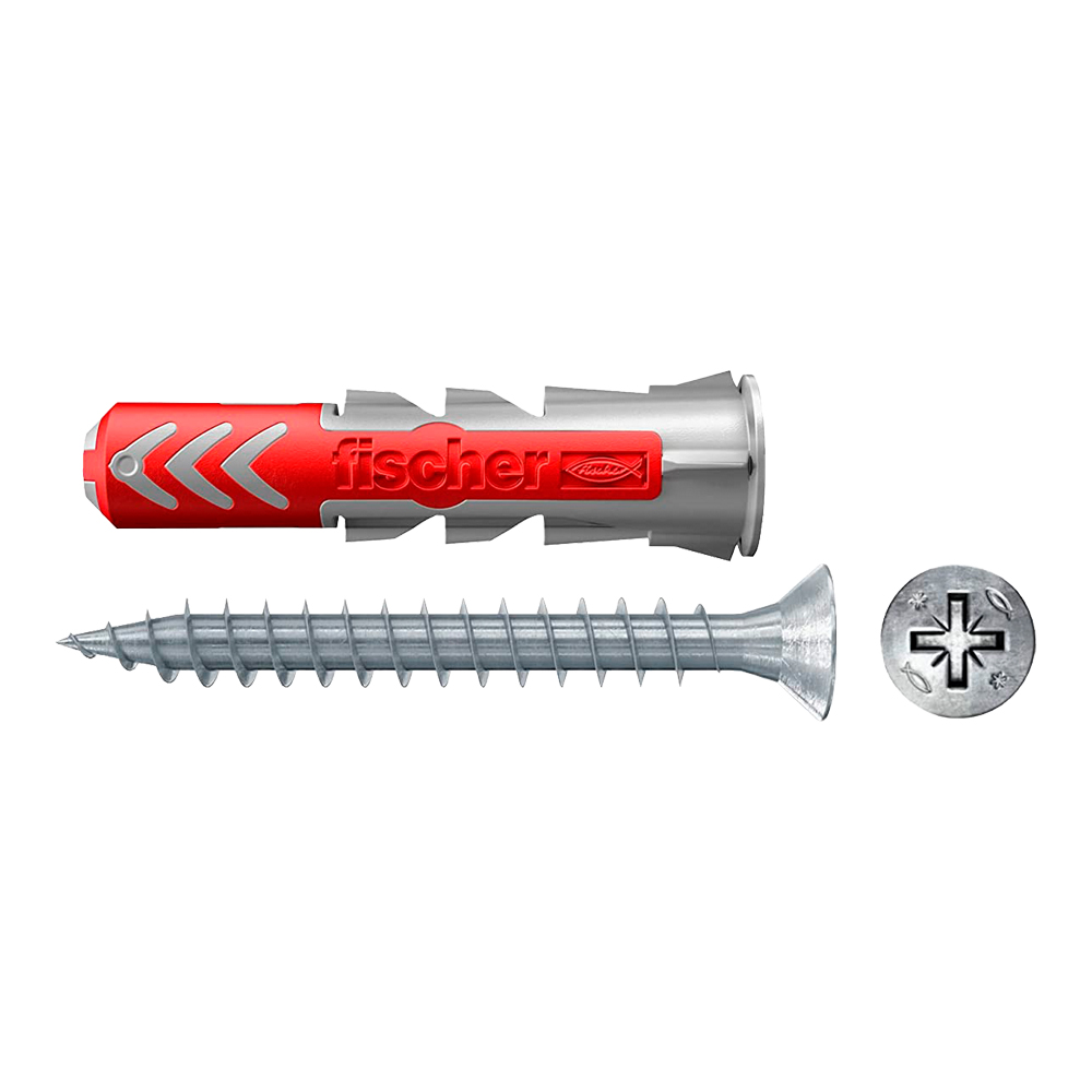 Tassello Universale con Vite Duo Power S 10 mm FISCHER - Conf. 25 Pezzi