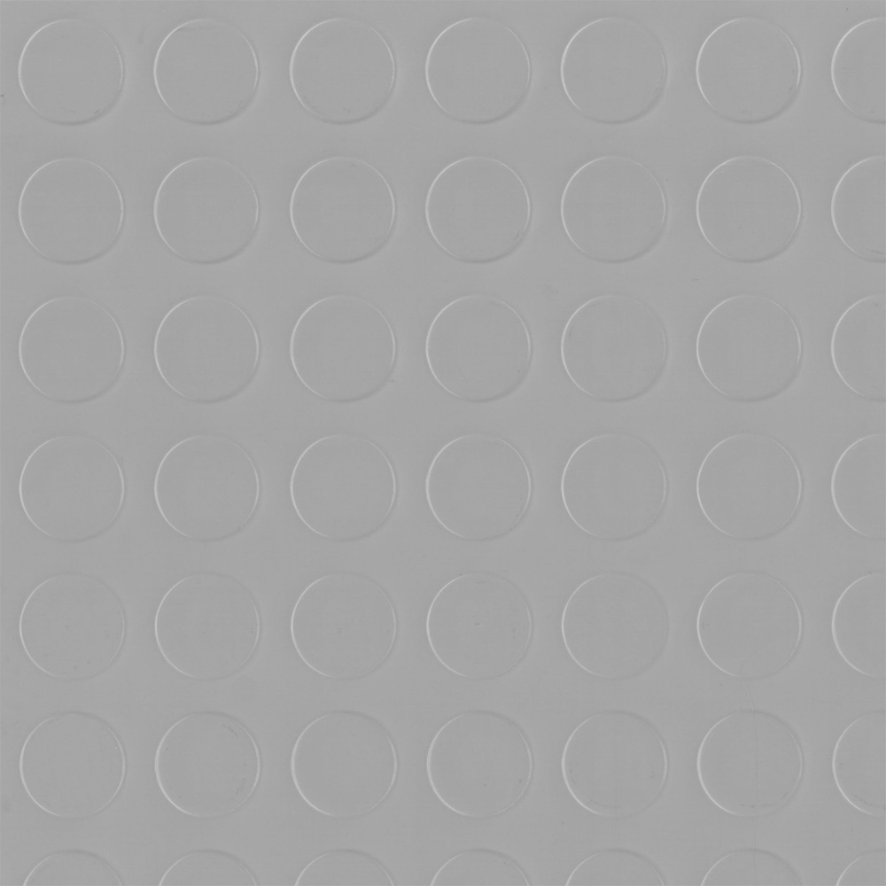 Tappeto in Gomma Bollato 1 mm x 100h cm Grigio - Vendita al Metro Lineare